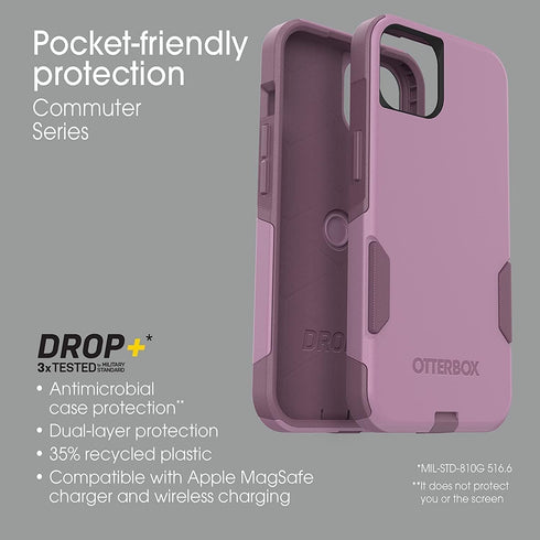 OtterBox 13 Commuter Packaging iPhone (Only) - Series Case - Maven Way (Pink) - Slim & Tough - Pocket-Friendly