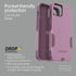 OtterBox 13 Commuter Packaging iPhone (Only) - Series Case - Maven Way (Pink) - Slim & Tough - Pocket-Friendly