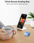 Remote Control for TikTok, Bluetooth Scrolling Ring for TIK Tok, Page Turner for Kindle App, Wireless Camera Remote Shutter for iPhone iPad Android -Blue (Not for Kindle Devices)