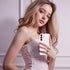 Mouzor A16 4G/ 5G, Cute Striped Phone Case for Samsung Galaxy Girly Aesthetic Design Soft Clear TPU Shockproof Cases