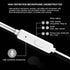 Black Wired Earbuds Headphones - in-Ear Noise Rejection Universal 3.5mm Stereo Sport Headset with Mic for School Gaming
