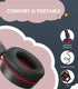 94dB Bywulanda Upgrade USB Type C Kids Headphone for School, Safe Volume Limited, HD Stereo Sound, Foldable Lightweight