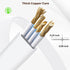 2 Pack 25ft Micro USB Extension Cable for eufy Security Indoor Cam, Weatherproof Charging Cord with Clips