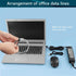 50PCS 6 Inch 6-Inch Adjustable Cord Organizer Ties, Fastening Cable Ties,Microfiber Cloth Used for Computer Link Cable