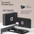 LUPA Legacy iPhone 11 Wallet Case - Slim & Durable Faux Leather Flip Case with Card Holder for Men & Women - Black