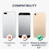 kwmobile TPU Silicone Case for Apple iPhone SE (2022/2020), iPhone 8/7 - Soft Finish Phone Cover, Emerald Green