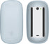 kwmobile Silicone Cover Compatible with Apple Magic Mouse 1/2 - Soft Mouse Protector Grip - Light Blue