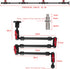 Adjustable Articulating Magic Arm with Clamp and Phone Holder Clip for Desk Mount, Cell Phone Tripod