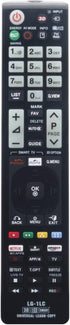 New LG-1LC Universal Remote Control for LG TV, Compatible with All LG LCD LED 3D HDTV Smart TVs
