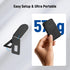 NEEWER PA139 Magnetic Phone Desk Tripod Stand Selfie Stick, Multi Angle Foldable Lightweight Portable Leather Cell
