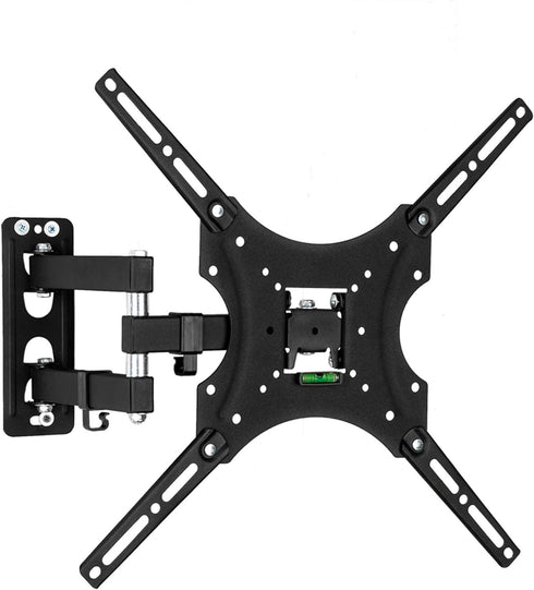 Generic 26-55" Adjustable Wall Mount Bracket Rotatable TV Stand with Spirit Level
