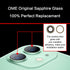 2PCS ASDAWN Back Camera Lens Glass Replacement for iPhone 11, Pre-Installed Adhesive, Installation Manual + Repair Tool