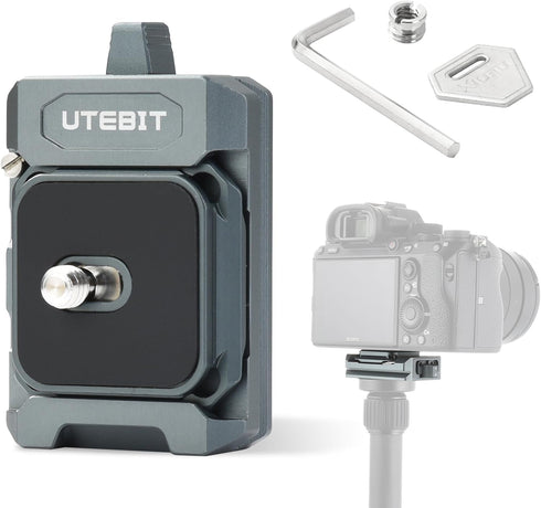UTEBIT Quick Release Plate Kit, Arcac/F38 Interface Camera Quick Release Plate Mount Quick