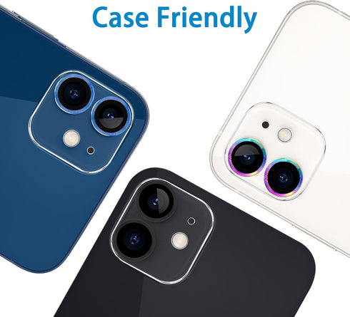?3 Pack? Tempered Glass Camera Lens Protector for iPhone 12 6.1", Ultra HD, 9H Hardness, Anti-Scratch, Easy to Install