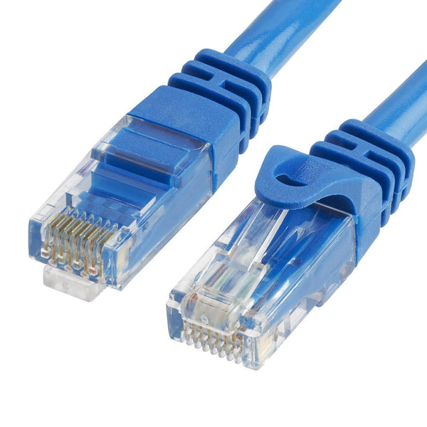 Cmple CAT 6 500MHz UTP ETHERNET LAN NETWORK CABLE - 25 FT Blue