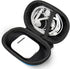Earbud Case Holder, Hard EVA Small Zipper Bag for Wired Headphone Storage, Compatible with Oval Wireless Earbuds, Beats