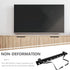 HOMOCONO 32-65 Inch No Drill Tv Wall Mount Bracket Studless Drywall Mount with Foam Padding, Renter Friendly Tv Stand