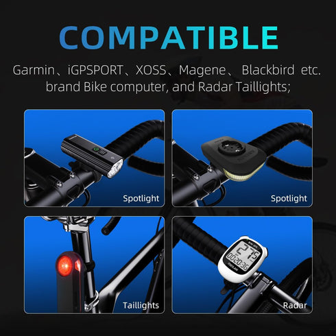 CYCLAMI Adjustable Out Front Bike Mount, Compatible with Garmin Edge, iGPSPORT, XOSS, CooSpo Magene, CYCPLUS GPS