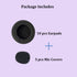 Replacement Ear Pads for Jabra Headset, Foam Ear Cushions Compatible with Jabra Biz 1500, 1900, 2300, 2400