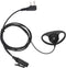 Earpiece Surveillance Kit Compatible with BaoFeng, BTECH, Kenwood Walkie Talkie with PTT Mic Headset