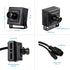 REVOTECH Mini Fisheye Security IP Camera, HD 3MP Indoor Camera with 1.44mm Lens, 180 Degree Wide Angle P2P Remote View