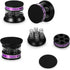 Tertullus 4pcs Spring Speaker Feet Isolation Foot, Hifi Aluminum Shock Absorber Pads, Black