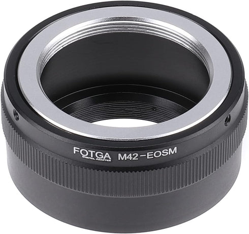 FOTGA M42 42mm Adapter for Screw Mount Lens to Canon EOS M EF-M mirrorless Camera