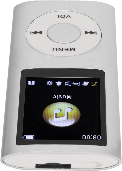 YUEHISY MP3 64GB 8 MP3, Player, with Memory Capacity, Hour Battery Life Portable Music Player, Supports WMA, FLAC, APE