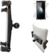 Lycan Series Tablet Smartphone Holder with 1" Rubber Coating Ball for iPad Pro, iPhone, Galaxy Tab