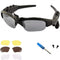 Wireless Bluetooth MP3 Sunglasses, Polarized Lenses, Music Sunglasses Stereo Headphone for iPhone, Samsung, Most