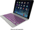 ZAGG Folio Case with Bluetooth Keyboard for iPad Air, Hinged Design in Orchid Color.