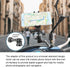 Motorcycle Rearview Mirror Mount for GoPro, Aluminum Bracket Holder (360 Degree Rotation & 10mm Hole) Compatible with