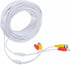 150ft White BNC Video Power Siamese Cable Replacement for Analog AHD CVI
