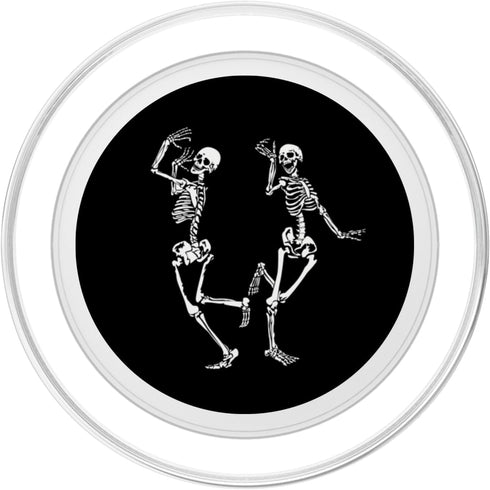 Dance of Death Macabre Skeleton Skull Halloween Costumes PopSockets MagSafe PopGrip for iPhone
