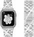 Compatible Apple Watch Ultra Band 49mm 46mm 45mm with 2 Pack Bling Crystal Diamonds Case Cover