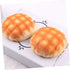 2pcs VOSAREA Simulated Pineapple Bread Decor Realistic Faux Bread Model for Home Bakery and Photography Props Pu
