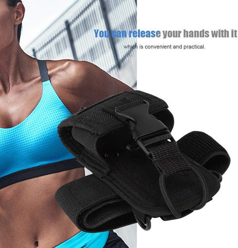 Wendry Arm Bag for Walkie Talkie - Lightweight Nylon Bag Suitable for Most Walkie Talkies, Black
