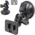 Enhanced Strong Car Windshield Suction Cup Mount for Edge CS and CTS Evolution with Dual Ball Socket Adapter