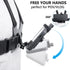 TANSUO Chest Mount Strap Harness Head Strap, Quick Release Chesty Body Mount with Phone Clip, Head Strap+Chest Strap