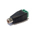 Lemoy 10-Pack Phono RCA Male and Female Plug to AV Screw Terminal Audio/Video Connector Adapter (5 Male & 5 Female)