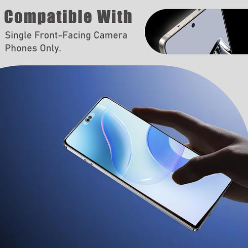 EYSOFT Protection,2 Pack-Black Front Camera Cover Compatible for Smartphones,Webcam Cover Compatible