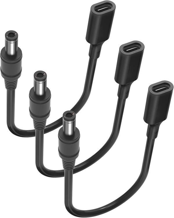 JLY USB C to DC 5.5mm x 2.5mm Power Cable Cord, Type C