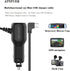 Dash Cam Charger Cable, 11.5FT Mini USB for 12V-24V Cars & Trucks, 3-in-1 Charging for Dash Cam, GPS Navigator, Mobile