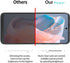 [2+2 Pack for Moto G Power 5G (2024) Privacy Tempered Glass Screen Protector and Camera Lens Protector, Anti-Spy 9H