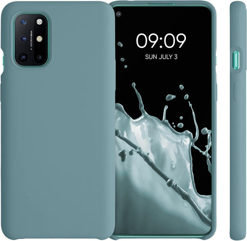 kwmobile TPU Silicone Case for OnePlus 8T - Soft Finish Phone Cover - Arctic Night