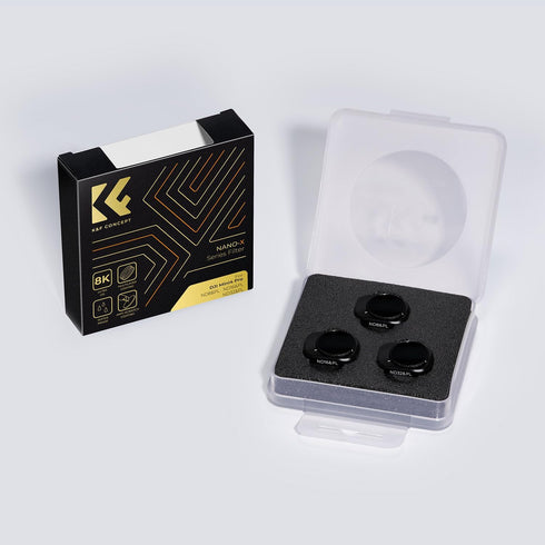 K&F Concept Mini 4 Pro ND&PL Filter Kit, 3Pack (ND8&PL+ND16&PL+ND32&PL) Compatible with DJI Mini 4 Pro, Multi-Coated HD