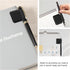 Fintie 4 Pack Pen Loop Holder for Apple Pencil Pro, Elastic Adhesive Leather Sleeve for Stylus Pens, Black