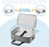 13.4 9.8 3.9in Projector Carrying Case, * * Projector Bag Large Bag with Accessories Pockets Adjustable Shoulder Straps