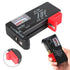 1Pcs Battery Tester Checker, Universal Battery Checker Model BT-168for AA AAA C D 9V 1.5V Button Cell Batteries Smal Electrical Equipment (Requires No Battery for Operating)