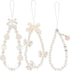Ecally 3 Pcs Phone Charms Strap Camera Charm Strap Pearl Beaded Butterfly